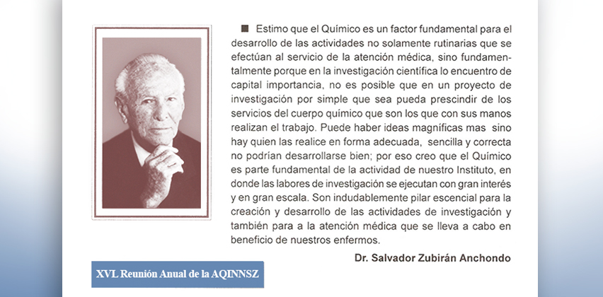 Dr Salvador Zubirán Anchondo